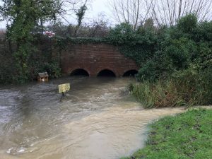 A polluted section of the River Loddon
